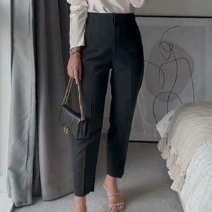 Viral Zara High Waisted Pants